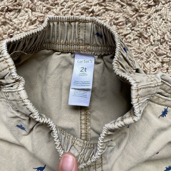 4/$20 Carter’s Dino khakis - Picture 4 of 5